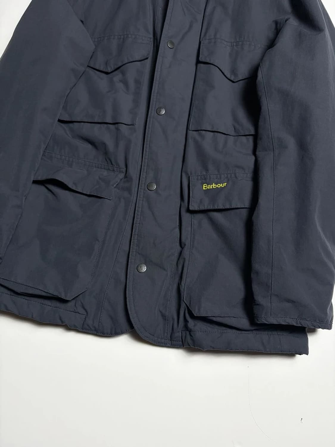 바버 Barbour 네이비 방수 필드 자켓 R1044 상품이미지4