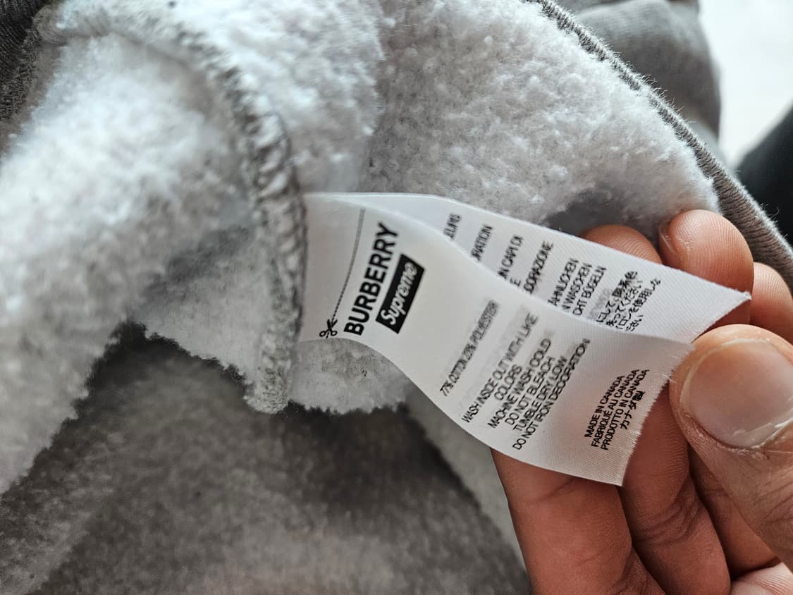 슈프림 버버리 박로 XL 상품이미지4