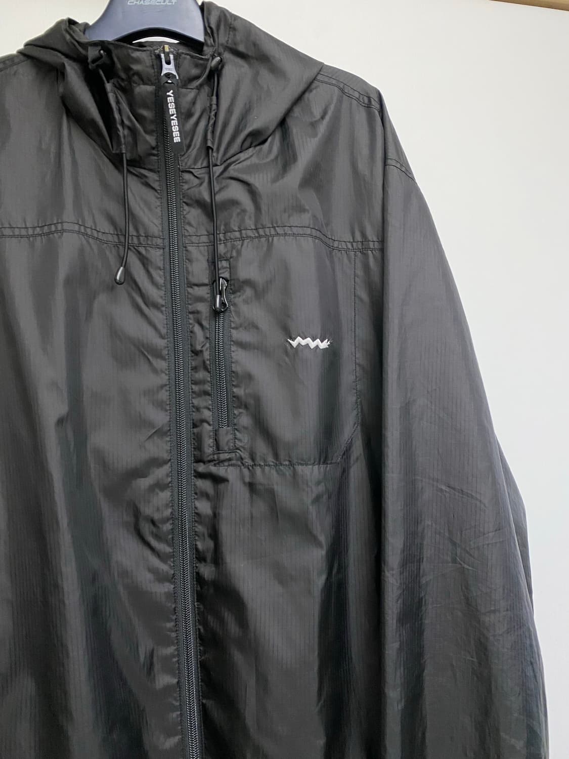 예스아이씨 바람막이 윈드브레이커 블랙 M 상품이미지5