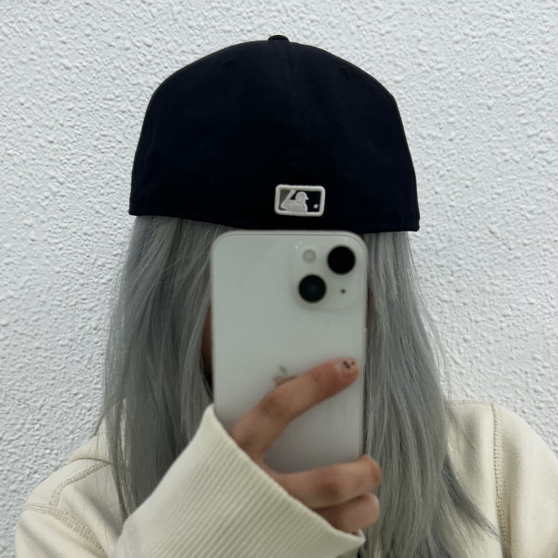 뉴에라 센터로고 블랙 스냅백 상품이미지2