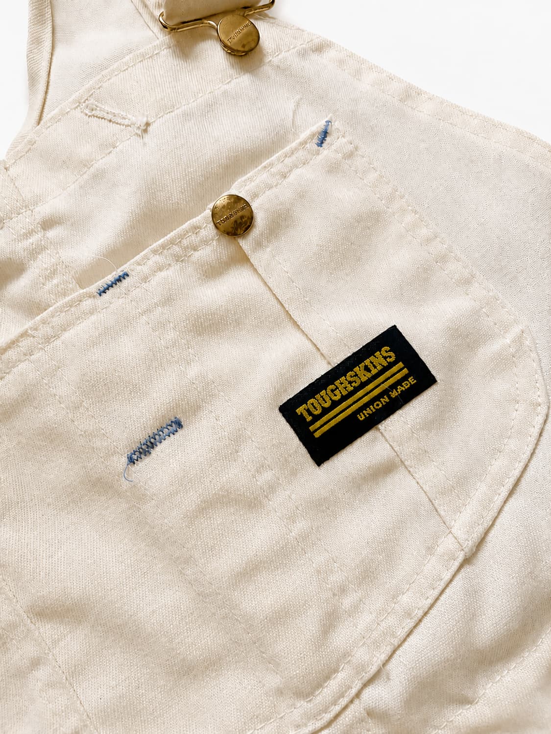 70s TOUGHSKINS by Sears 워크 Bib 오버롤 34" 상품이미지5