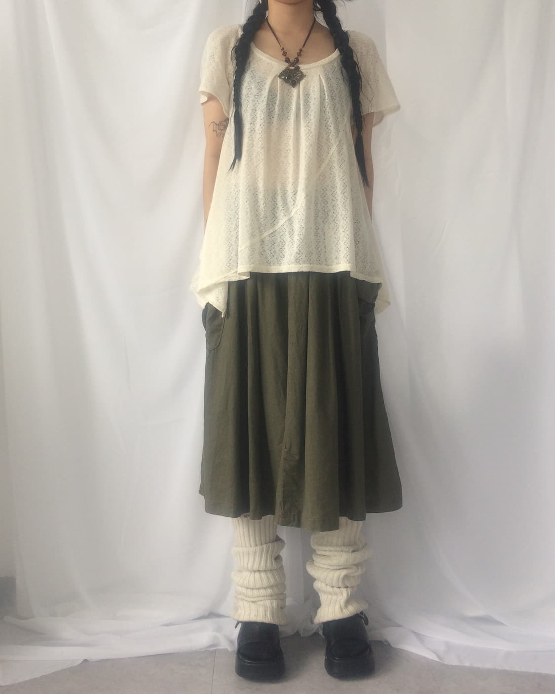Loose fit skirt 상품이미지5