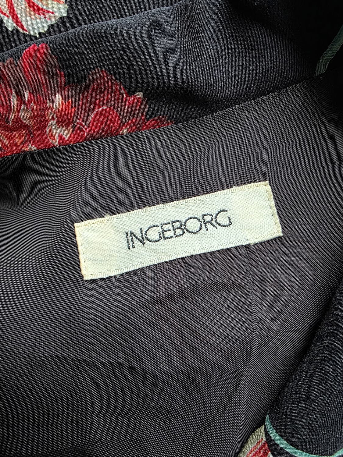 INGEBORG 플라워 패턴 롱 원피스 상품이미지5