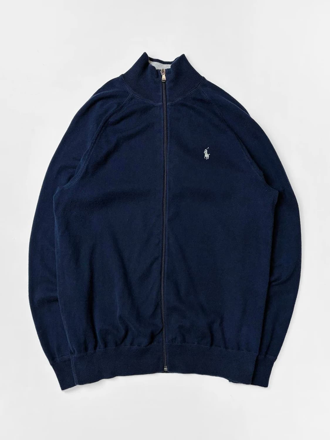 폴로 랄프로렌 네이비 코튼 니트 집업 가디건 PN5629 상품이미지1