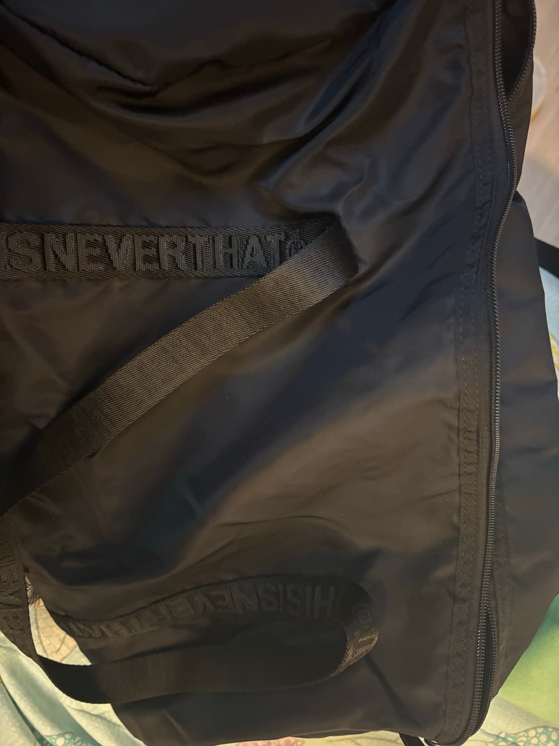 디스이즈네버댓 더플백 블랙 M 상품이미지2