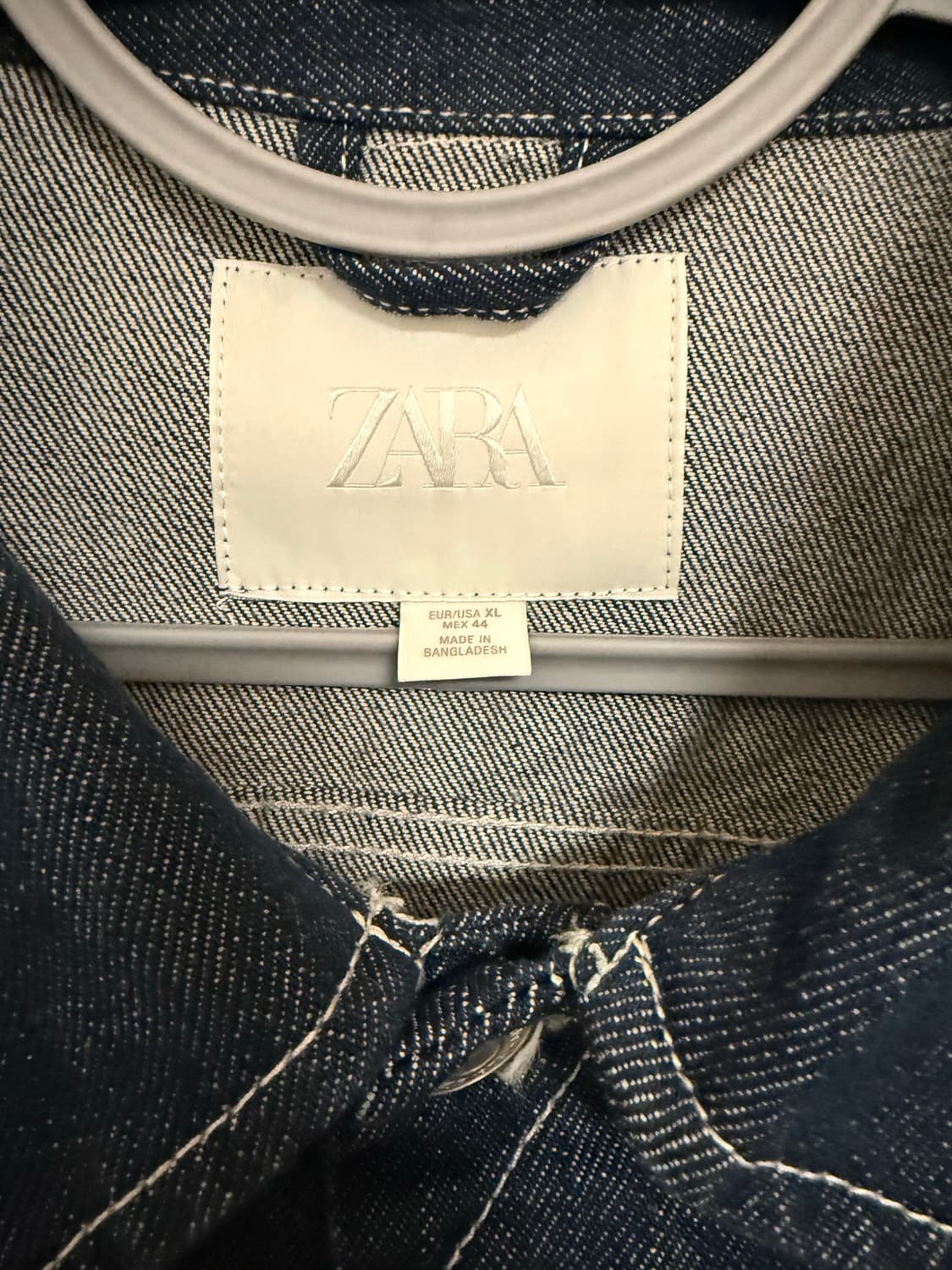 자라 zara 데님자켓 청자켓 xl 상품이미지3