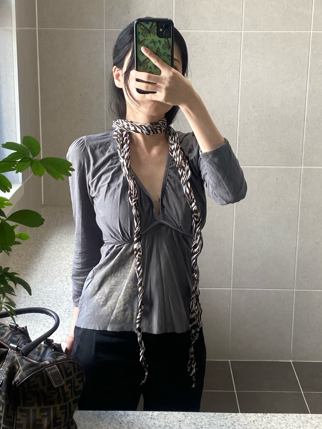 지브라 스카프 상품이미지3