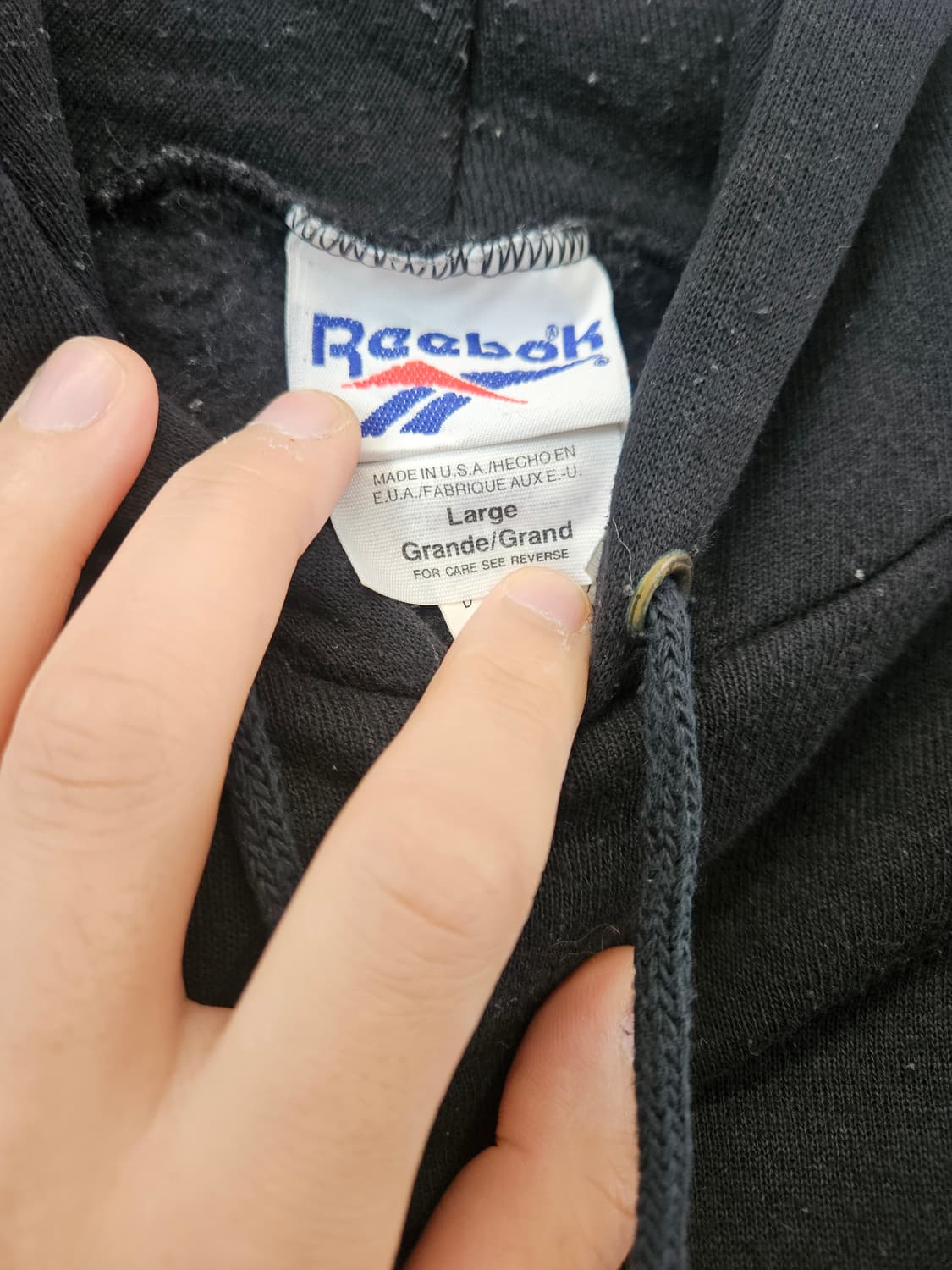 Usa 올드 리복 후드티 상품이미지3