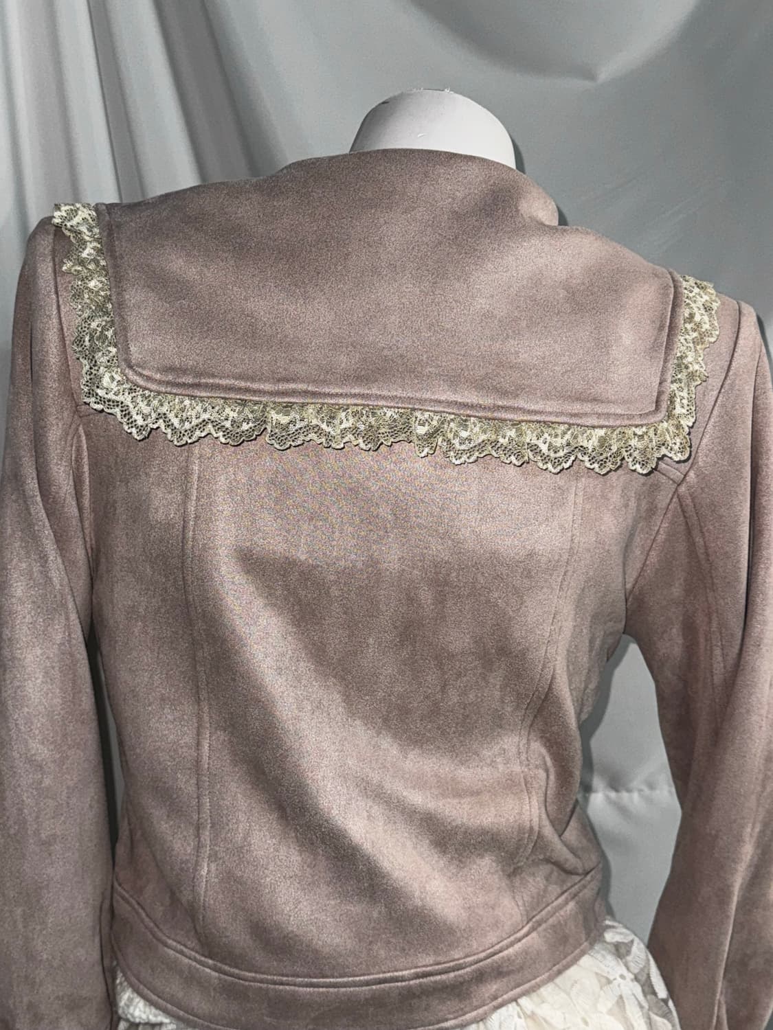 하치깔 러블리갸루 뮤트핑크 화이트 리즈리사깔 엑팜깔 폭닥 코디세트 상품이미지8