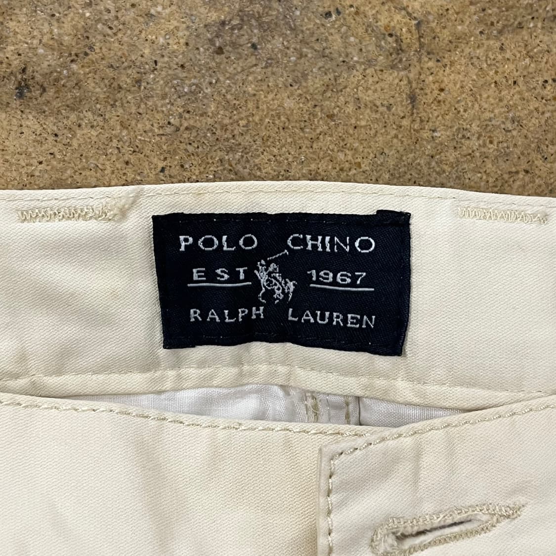 [정품/36] 폴로 랄프로렌 아이보리 면바지 b17 상품이미지4