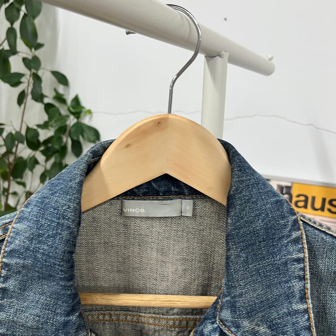 빈스 우먼 데님 자켓 XS 상품이미지3