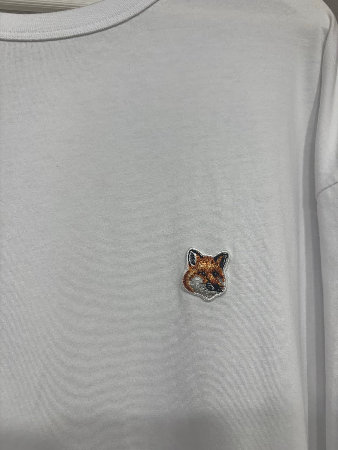 메종키츠네 롱슬리브 긴팔티 XL 상품이미지4