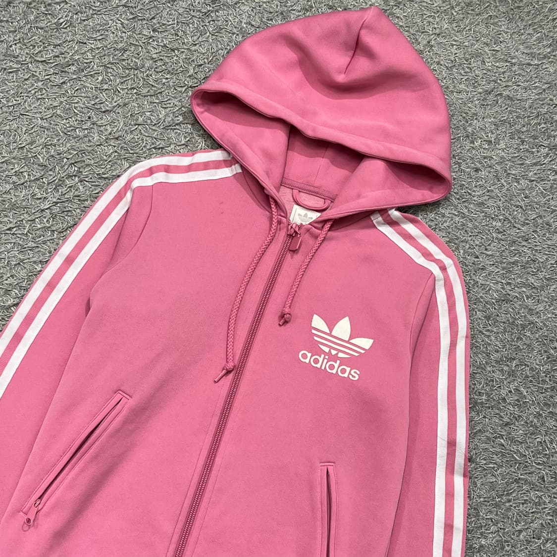 [우먼90] 아디다스 후드 져지 상품이미지1