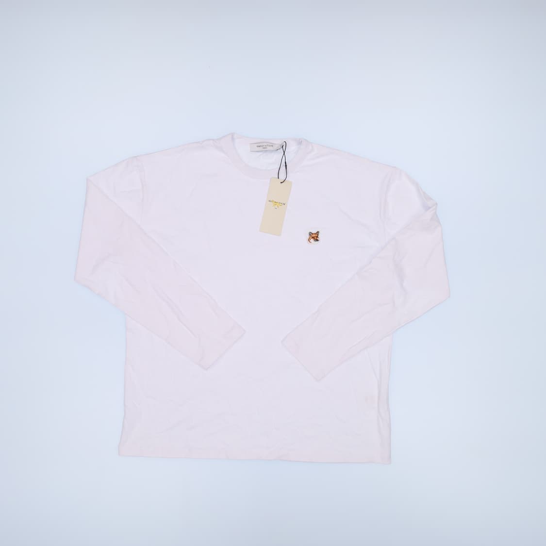 [L] 메종키츠네 폭스헤드 라운드 긴팔티 롱슬리브 0112J 상품이미지1