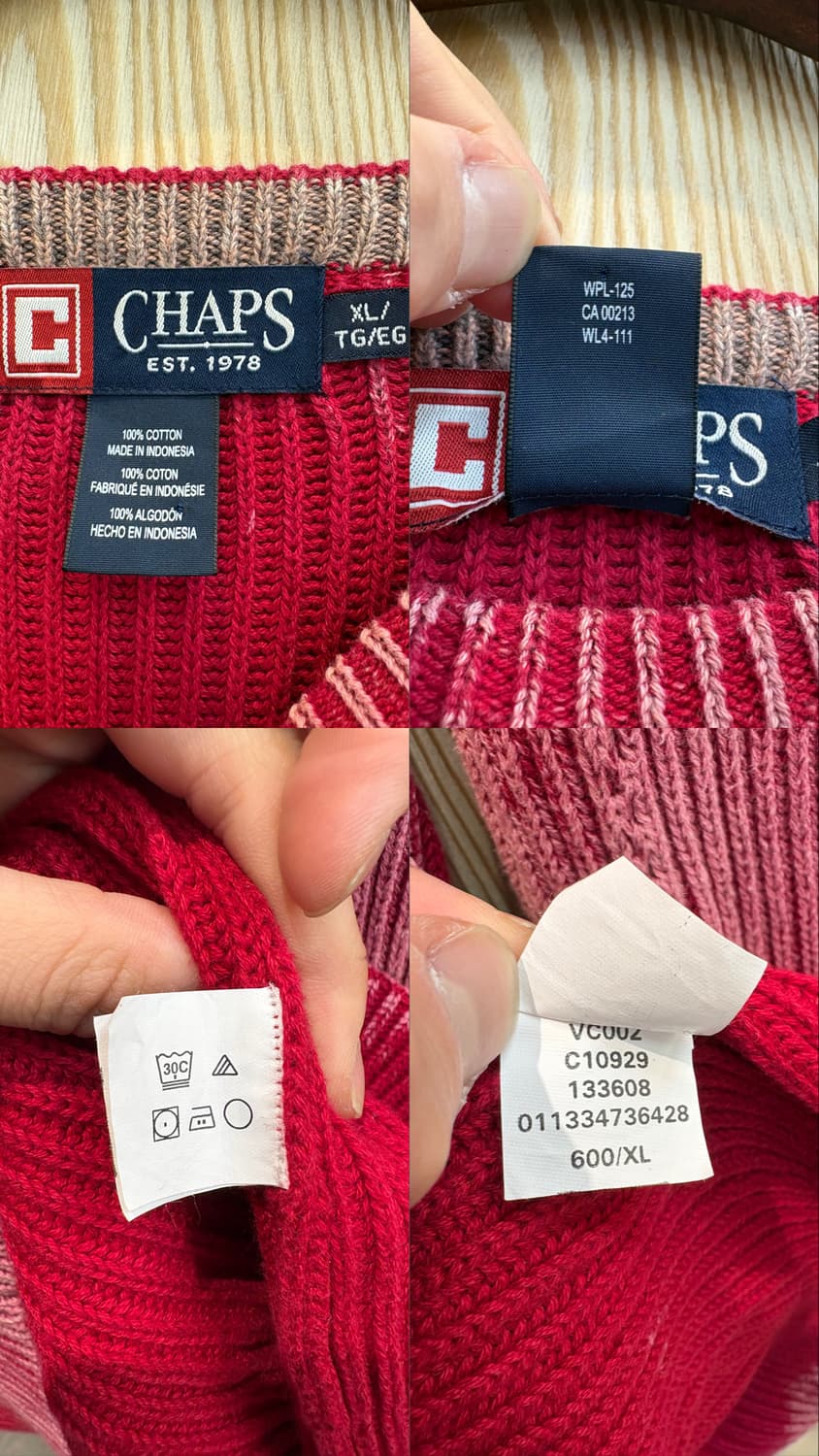 챕스 타이다이 니트 상품이미지10