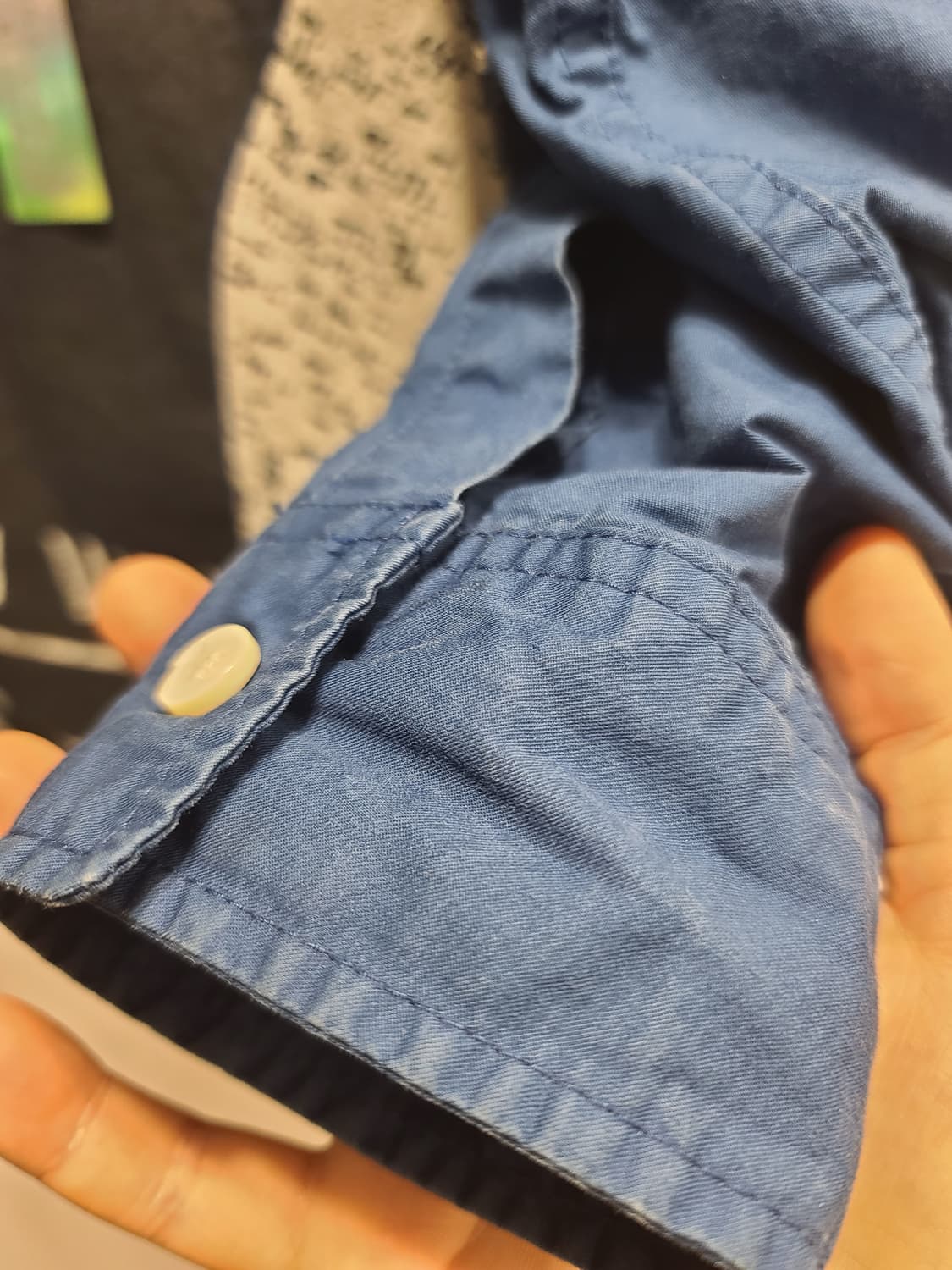 카브엠트 18fw 하프집업 아노락 블루 상품이미지7