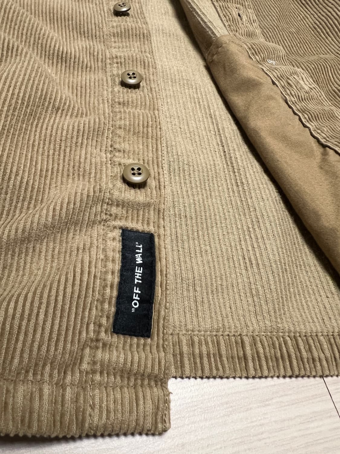 VANS 반스 코듀로이 셔츠 자켓 / 브라운 / M  상품이미지7