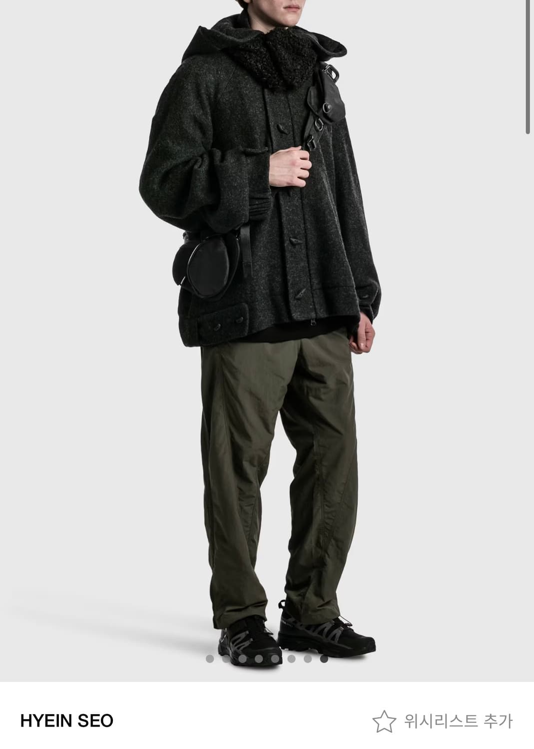 혜인서 오버사이즈 울 자켓 코트 상품이미지6