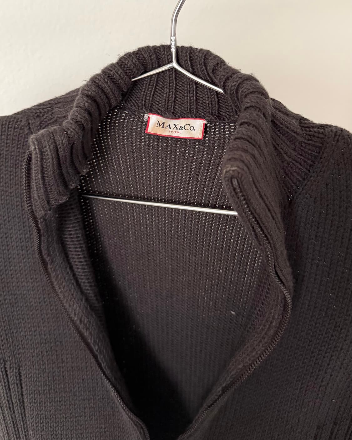 Max&co 니트 집업 상품이미지4