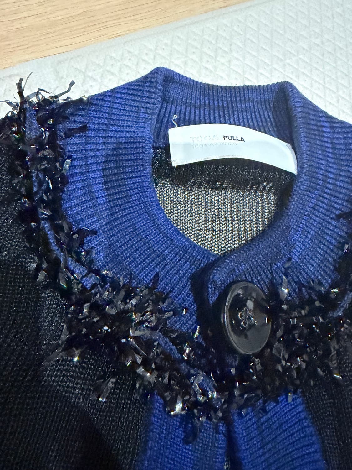 토가풀라 시스루 가디건 상품이미지3