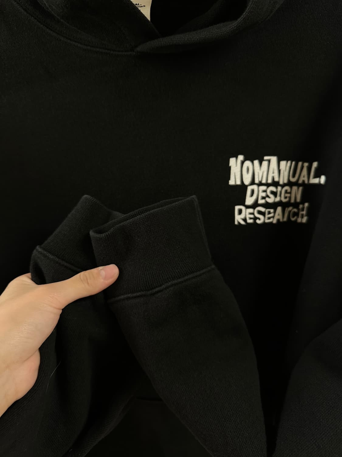 노매뉴얼 후드티셔츠XL 상품이미지8