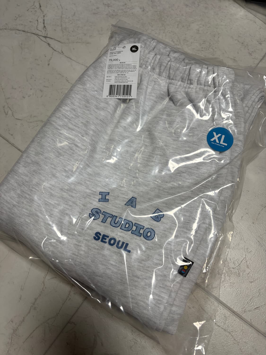 아이앱 스튜디오 서울 스웨트팬츠 라이트 그레이 상품이미지3