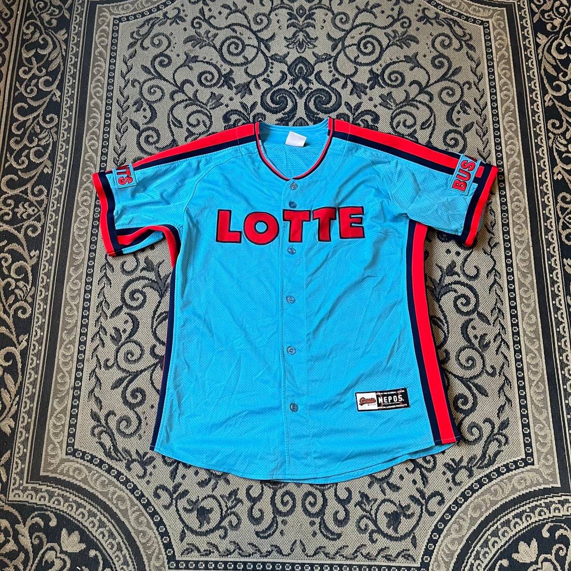 110 네포스 롯데자이언츠 노마킹 유니폼/W2348 상품이미지1