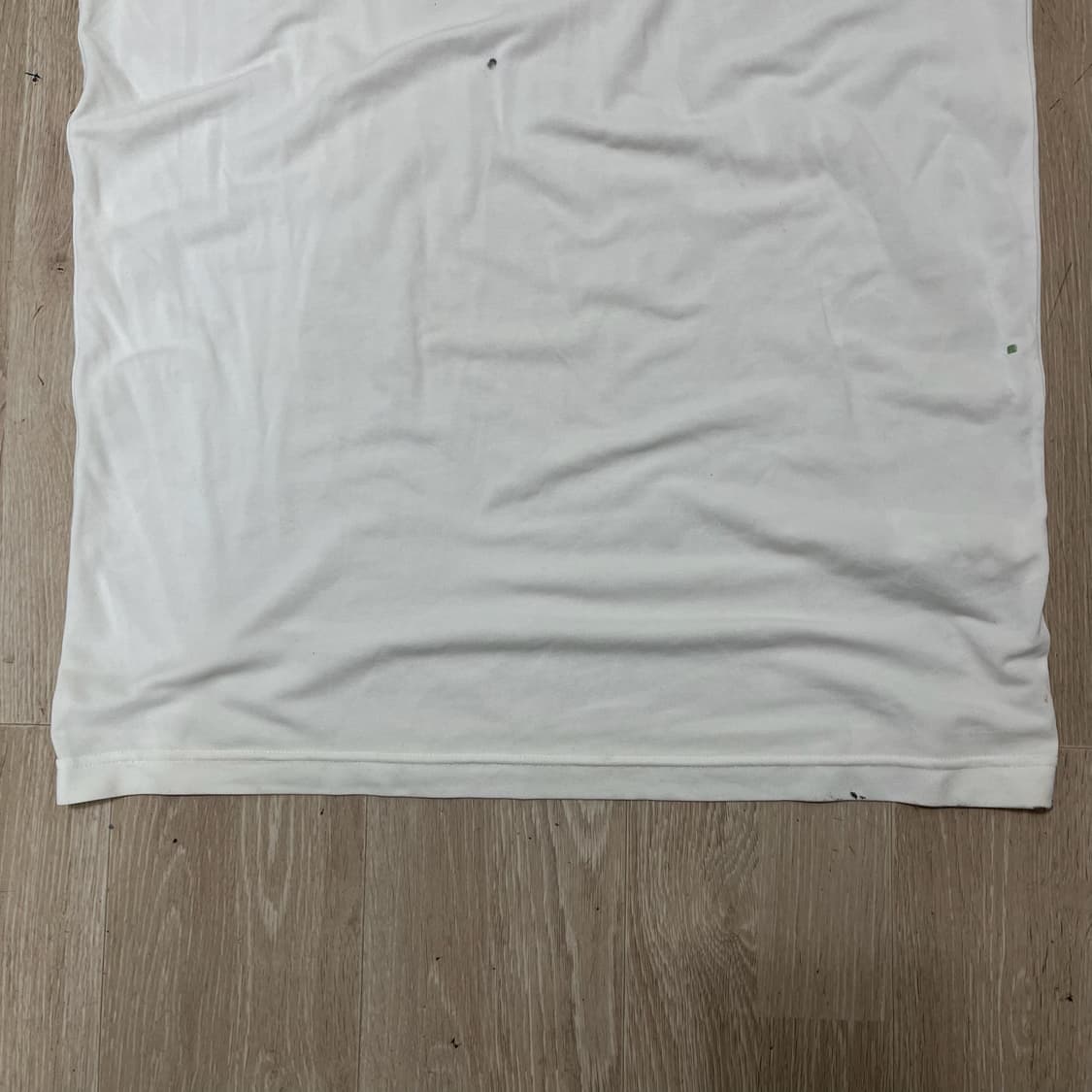 휴고보스 모던핏 로고 기능성 반팔 카라티 [화이트] XL/105 상품이미지3