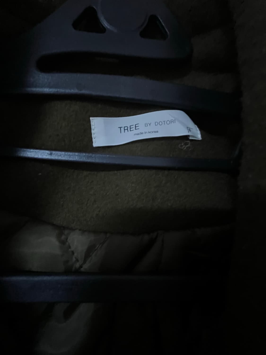 올리브색상 코트 상품이미지4