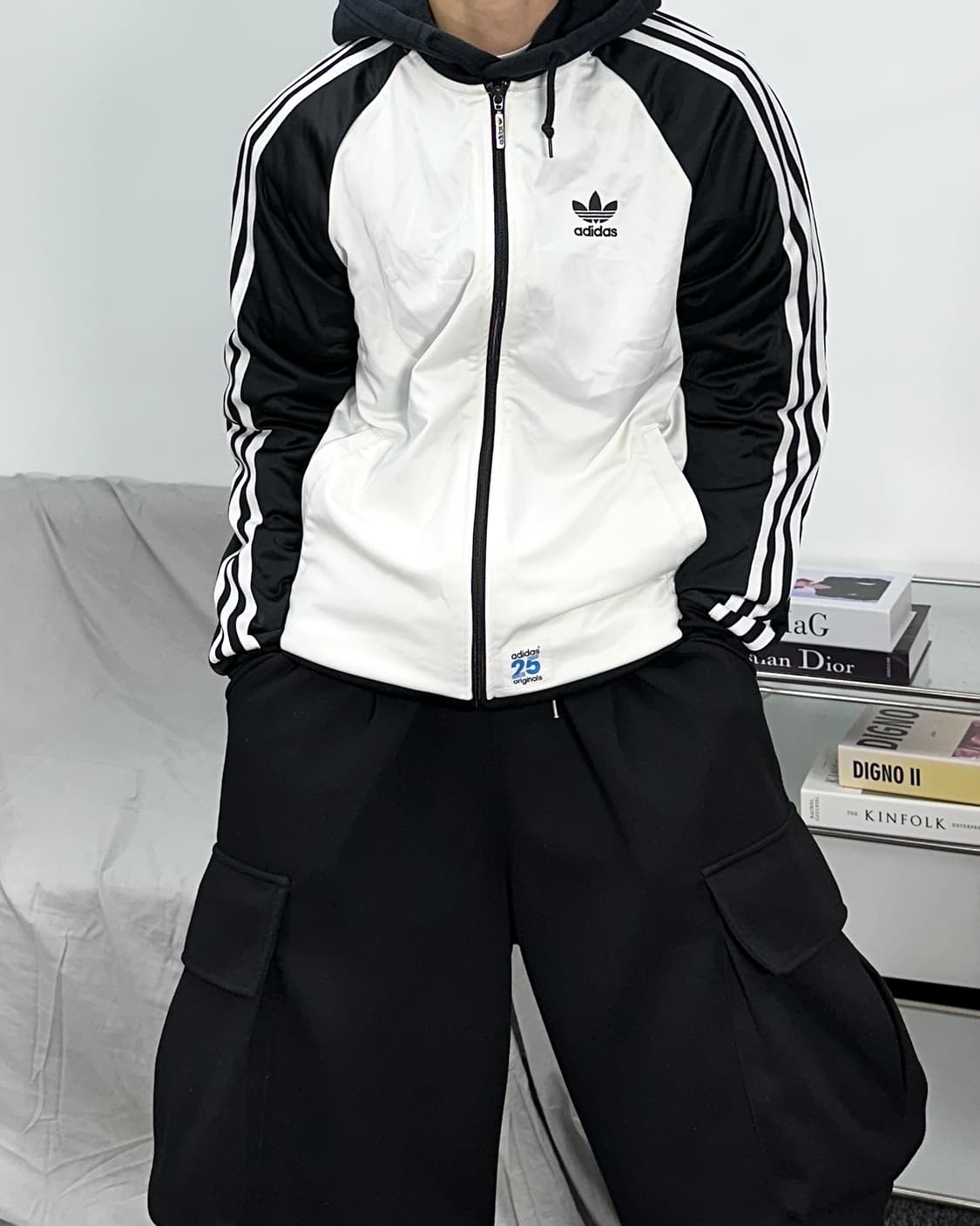 아디다스 25주년 니고베어 흰검 트랙탑 져지 105 상품이미지1