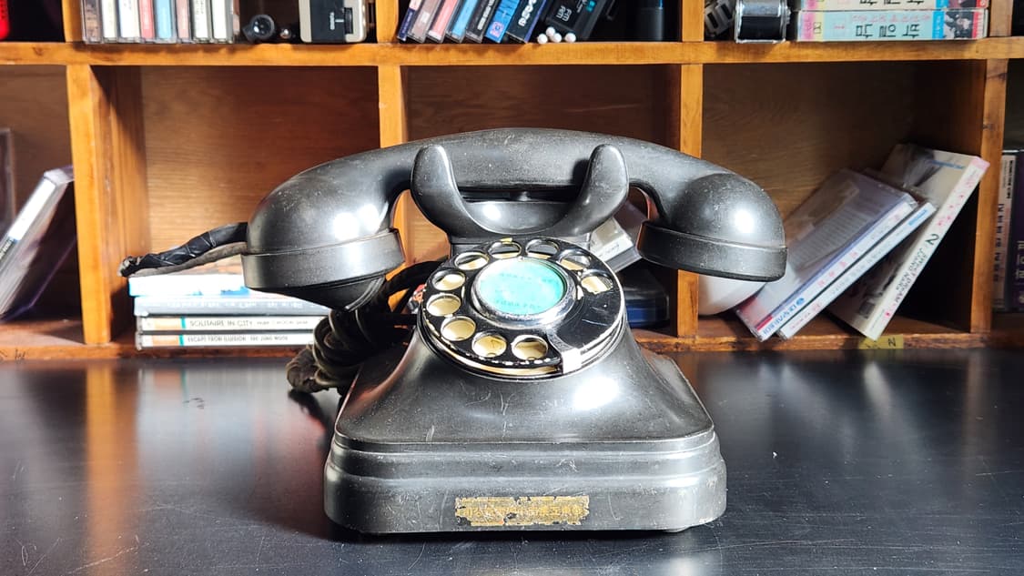 옛날 다이얼 골동품 전화기 상품이미지4