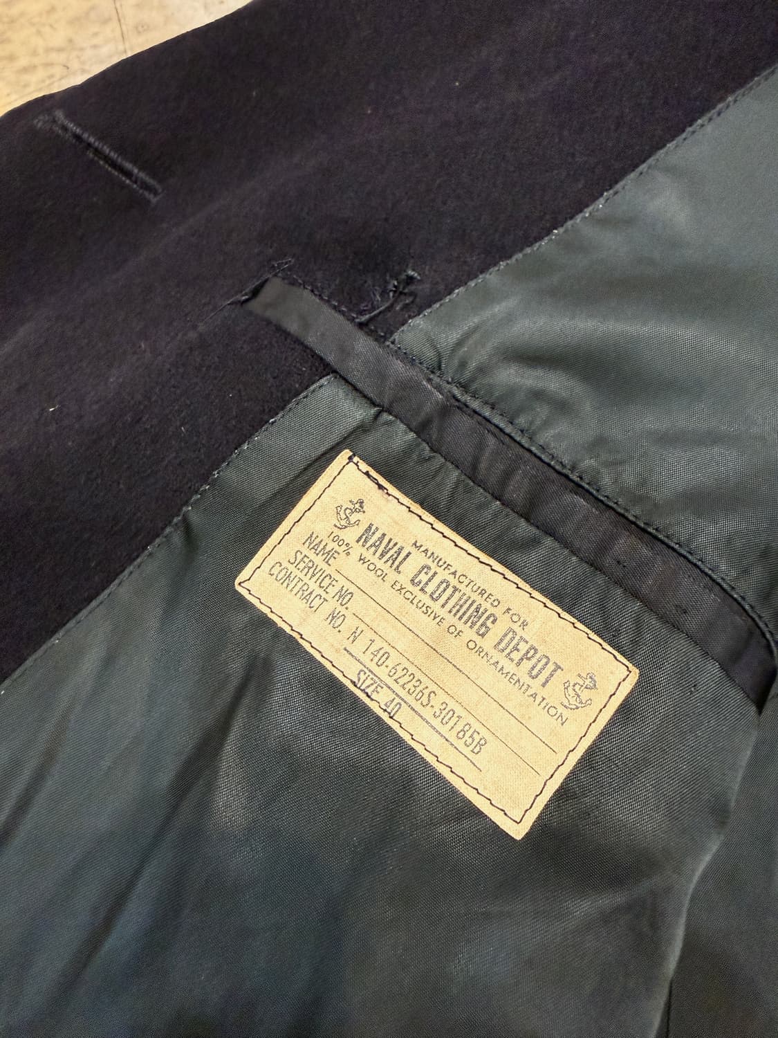 50s orignal peacoat 상품이미지6