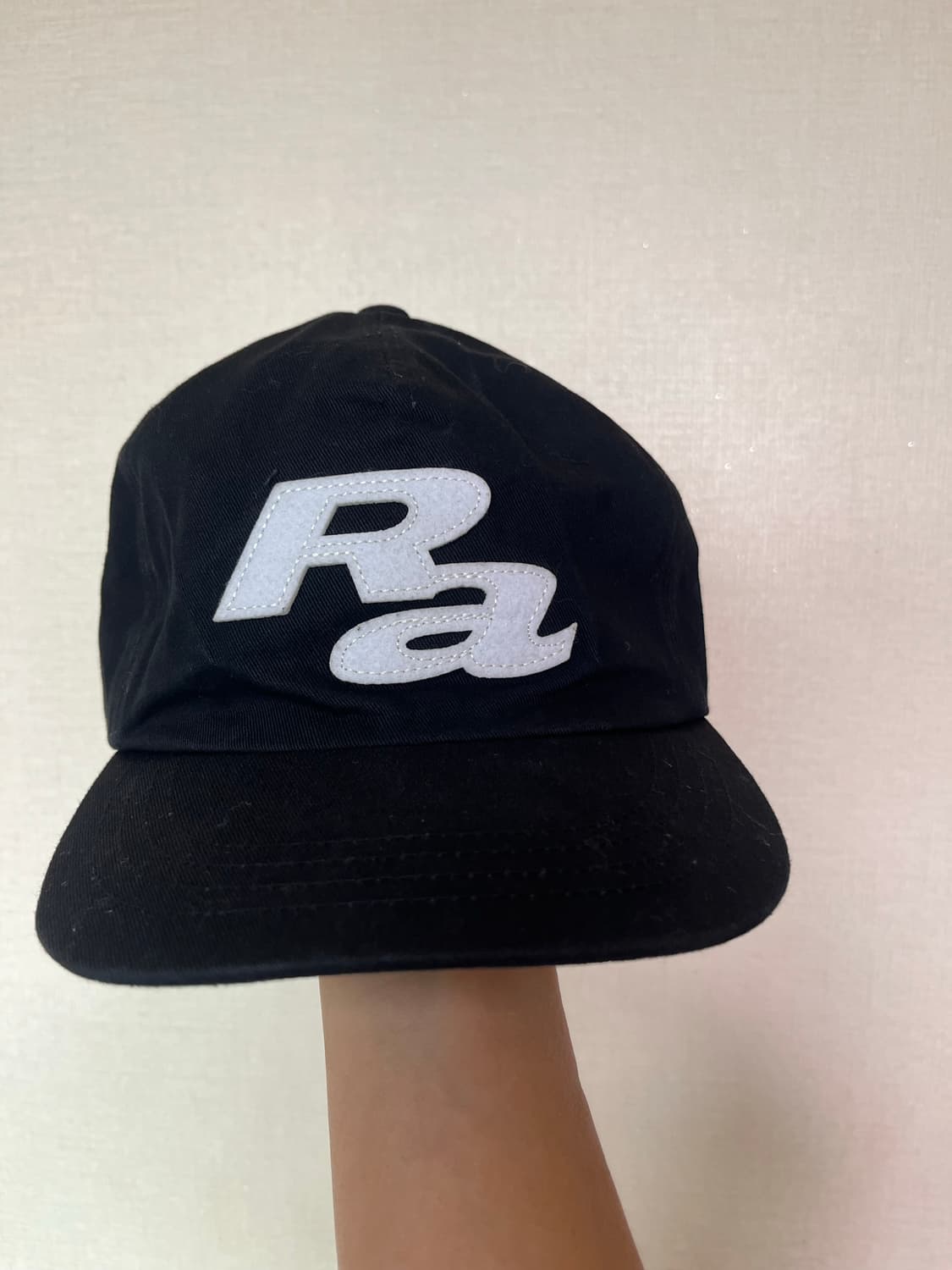 그램아운스파운드 RA Font 5-Panel Cap_Black 상품이미지2