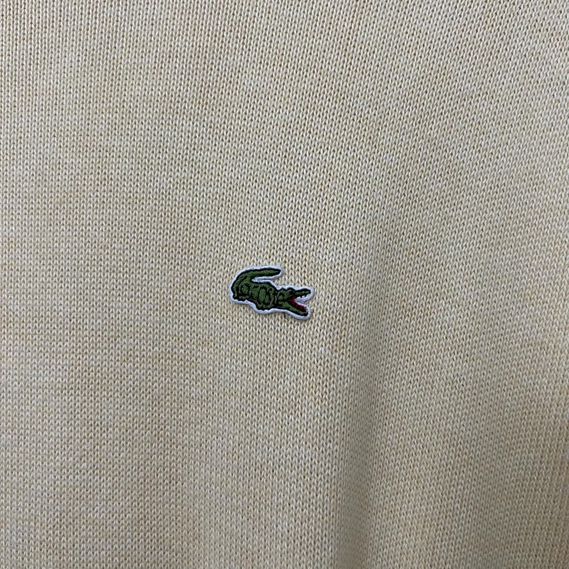 라코스테 옐로우 퍼프 하프 니트 상품이미지4