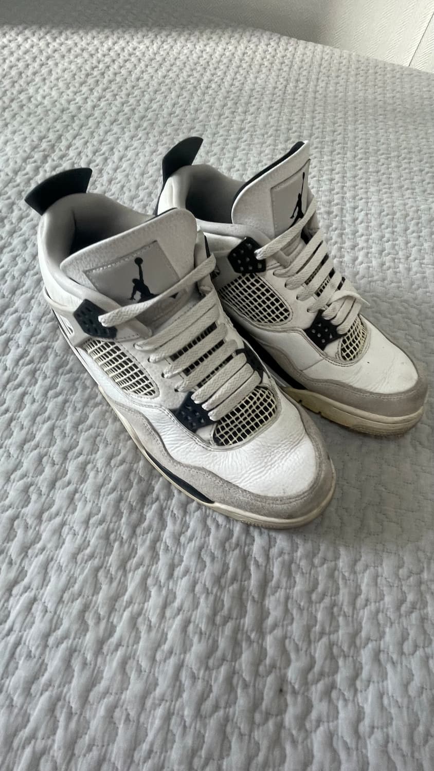 [275] 조던4 레트로 화이트 앤 블랙 상품이미지1