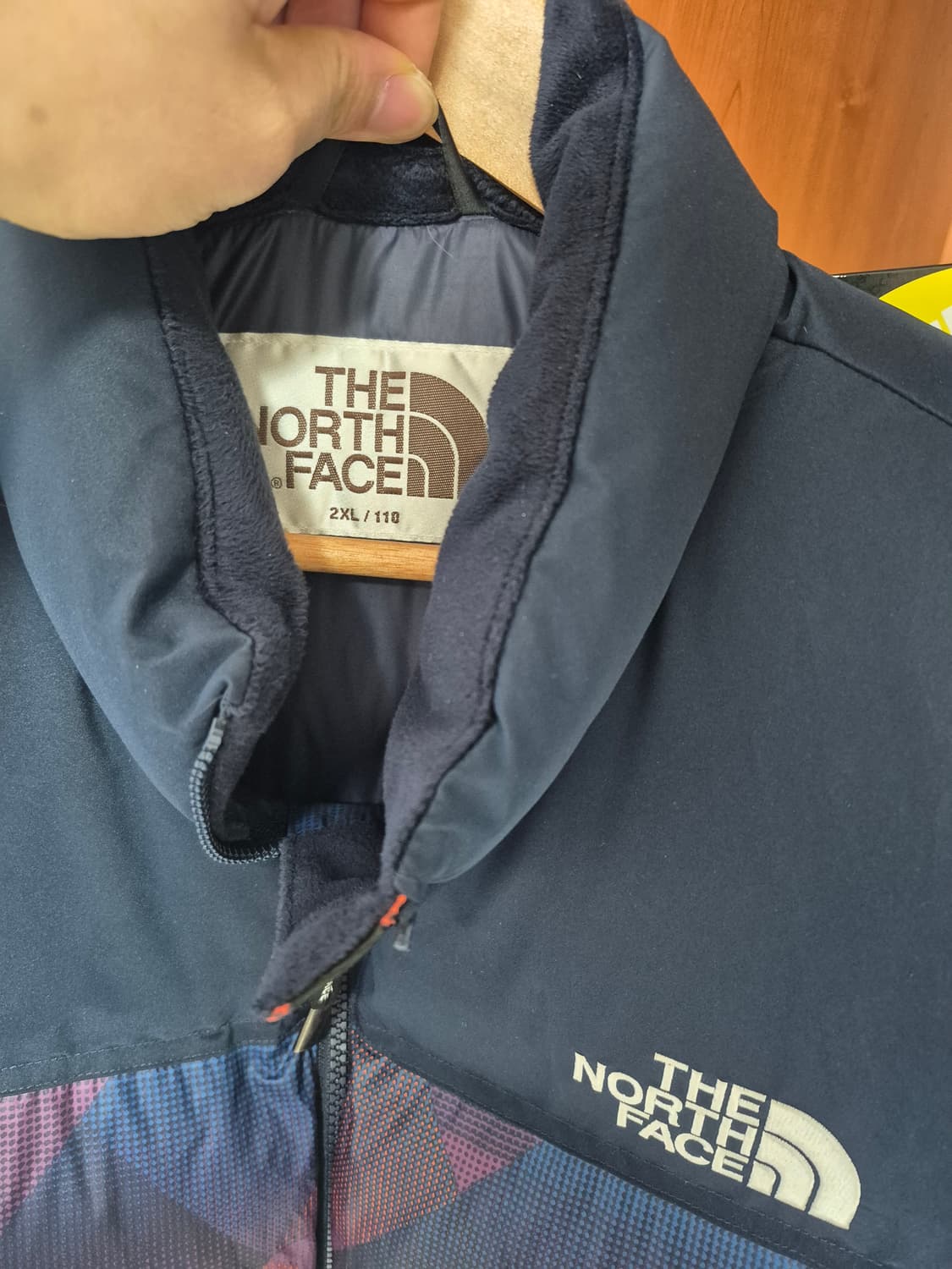 노스페이스 패턴 베스트  상품이미지3