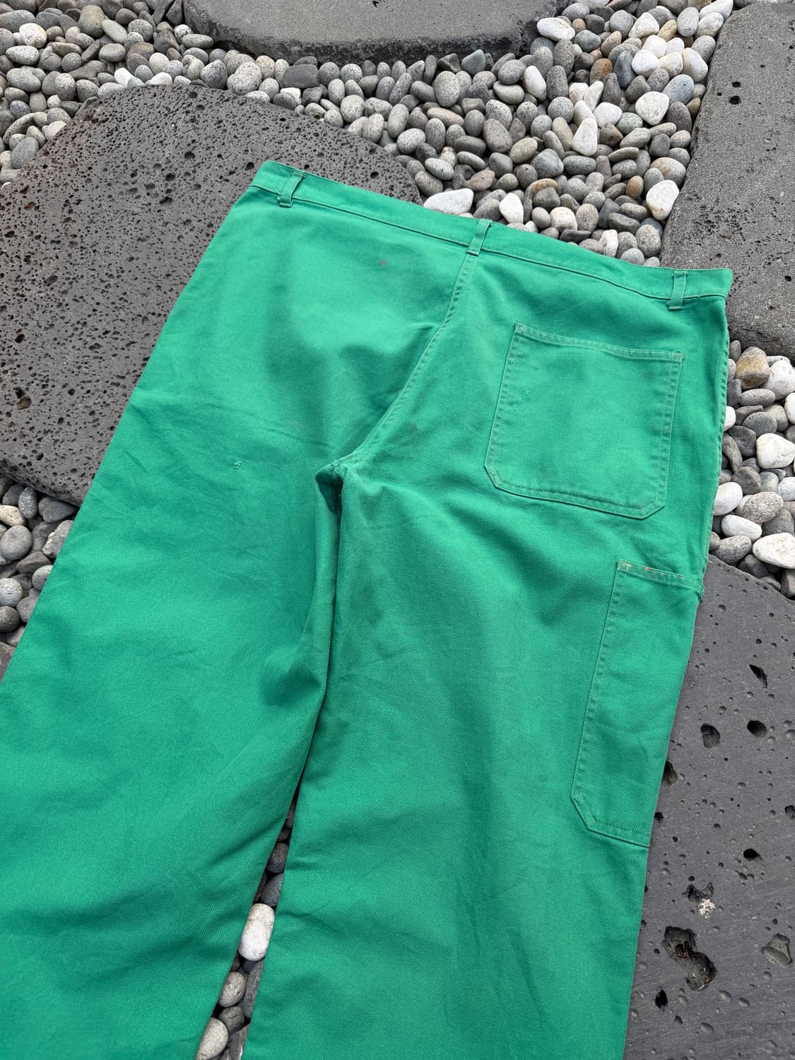 1980s GREEN FRENCH WORK PAINTER 프렌치워크팬츠 상품이미지9