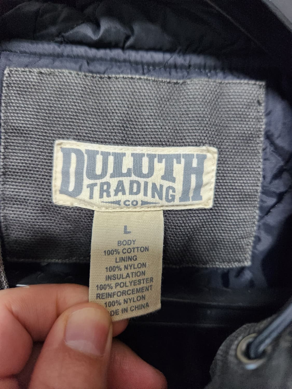 DULUTH 빈티지워크 자켓 차콜 L 105-110 상품이미지5