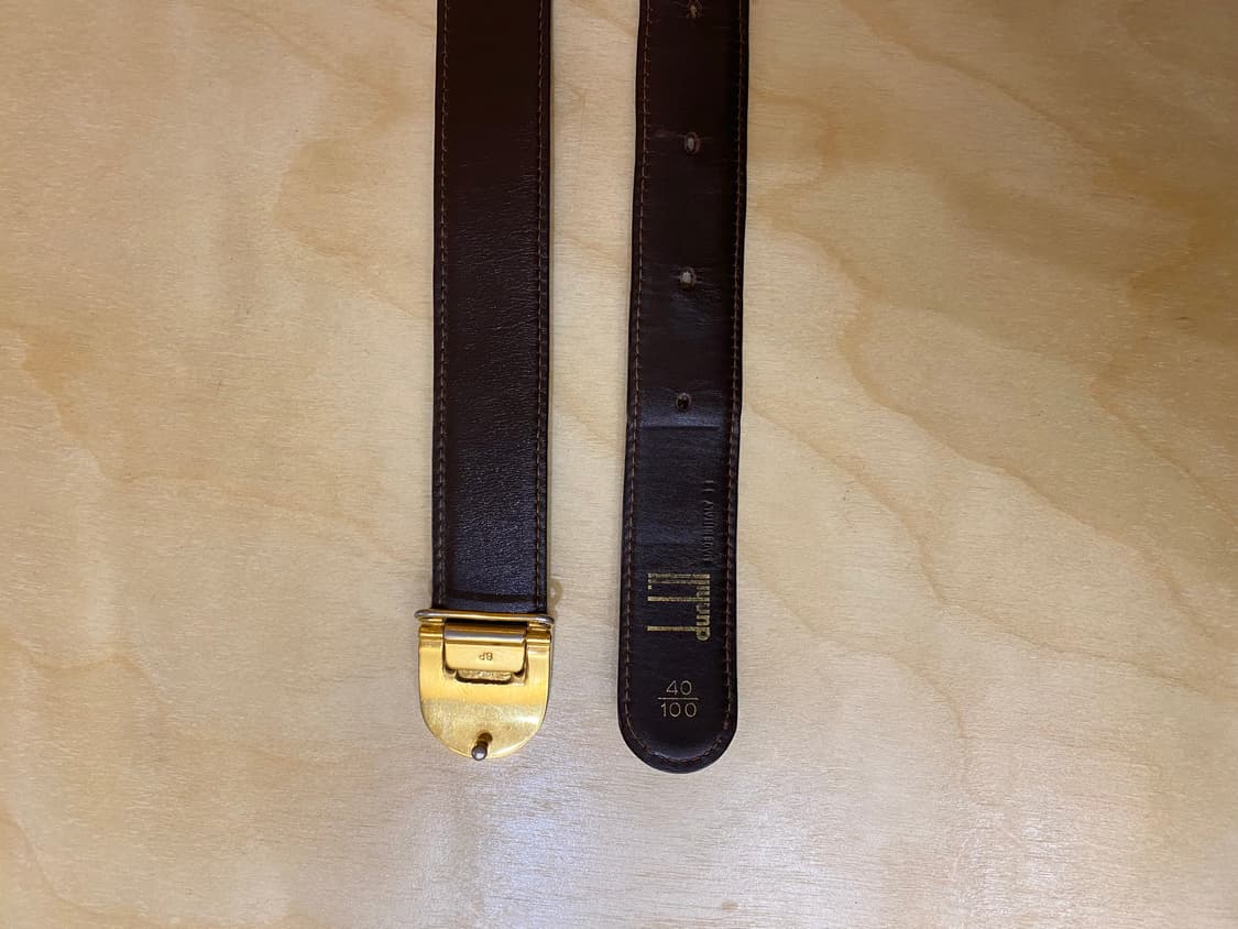 DUNHILL dressy leather belt 상품이미지5
