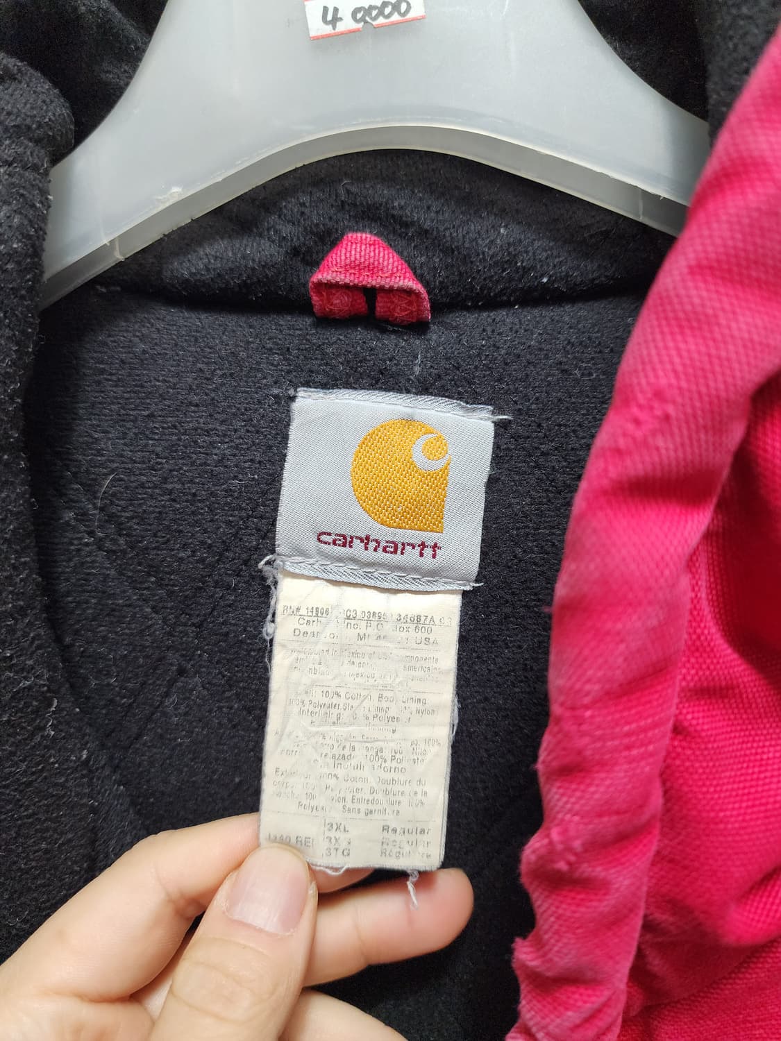 00s OG 칼하트 J140 액티브 자켓 3XL 상품이미지8