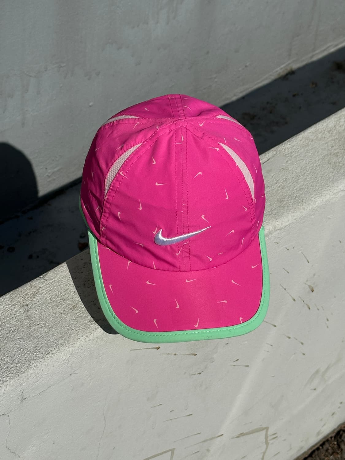 [4-6] 나이키 키즈 드라이핏 핑크 러닝 모자 상품이미지1