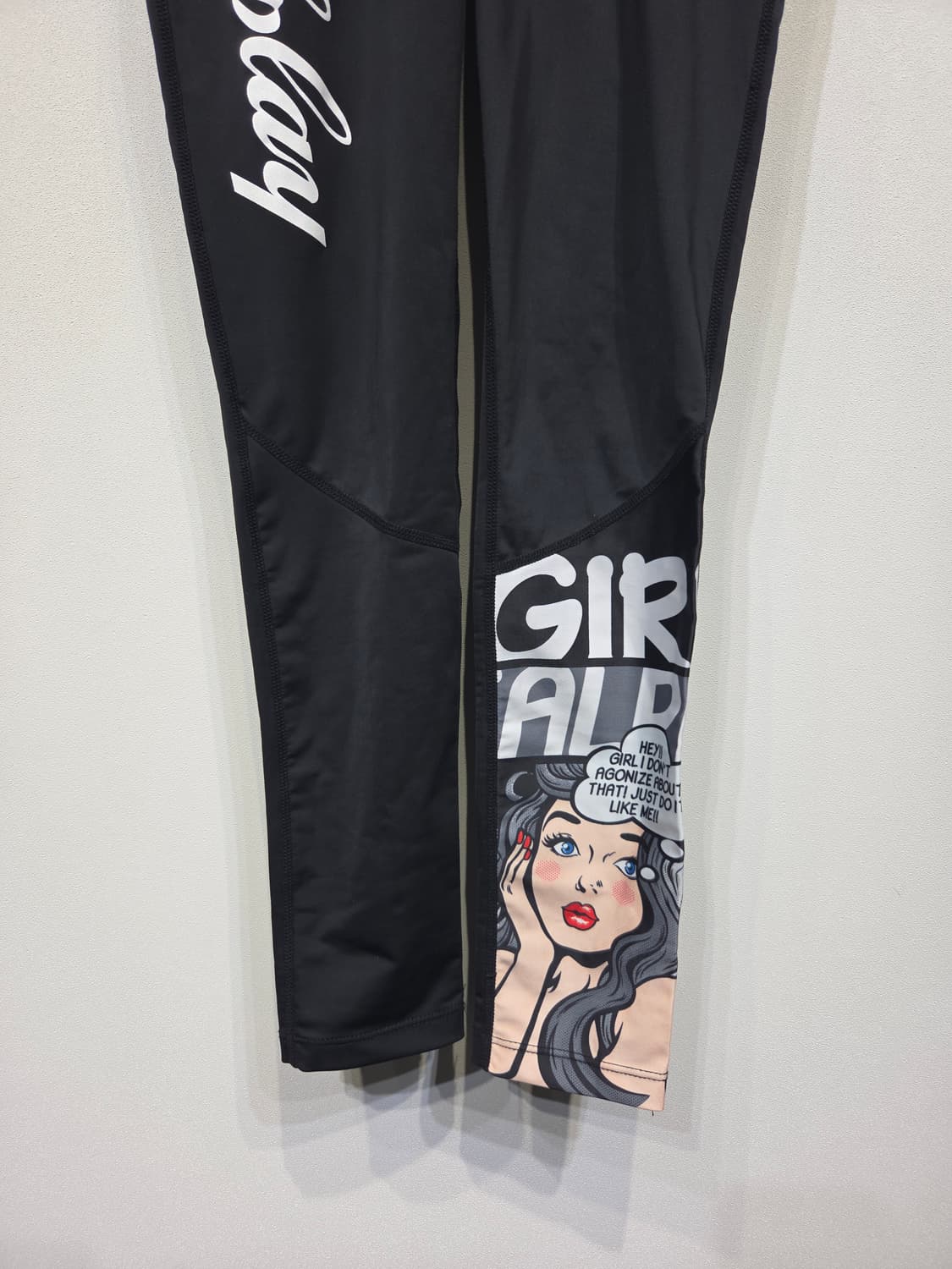 STL 리얼플레이 팝아트 레터링 레깅스 상품이미지4