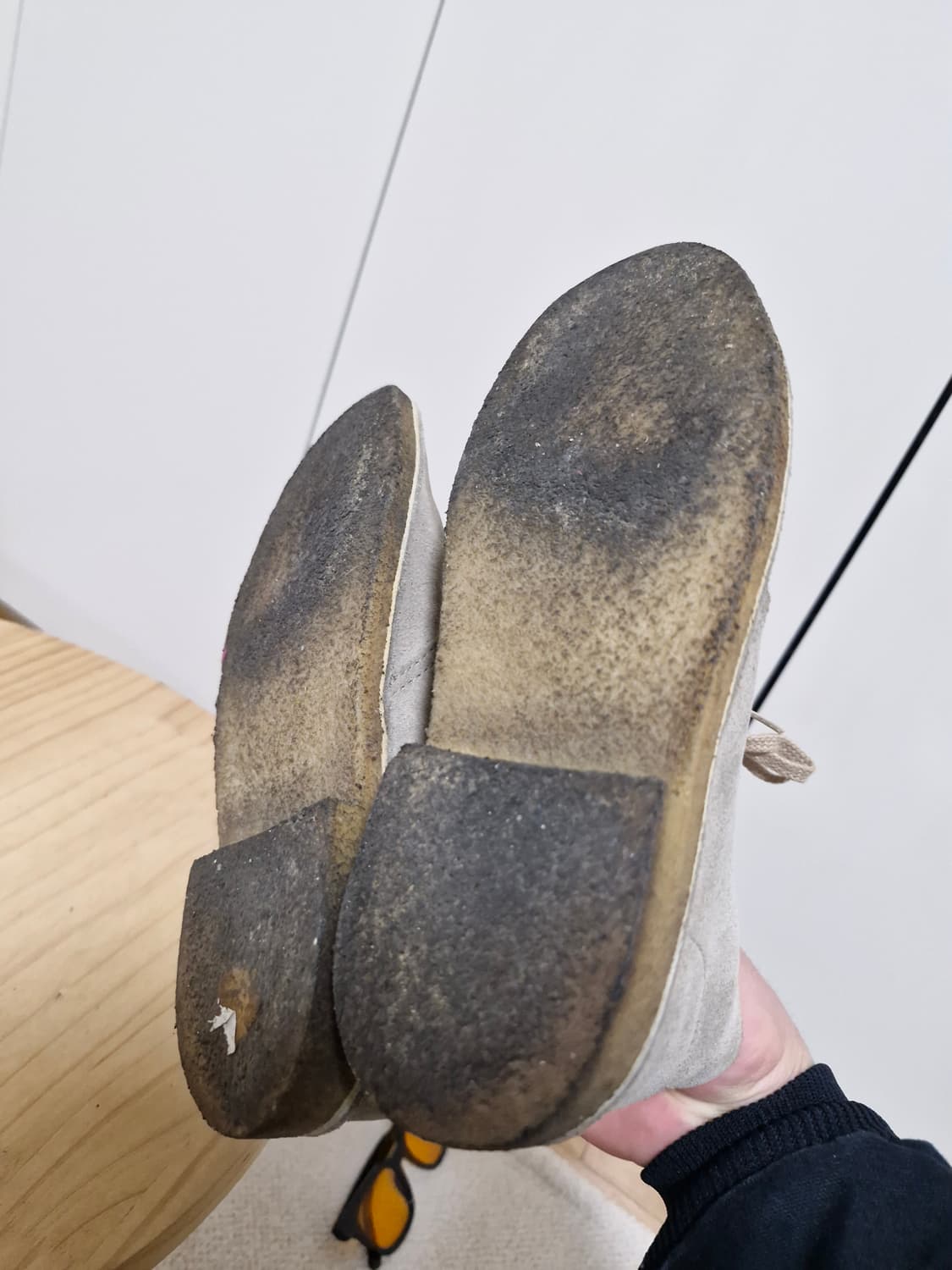 클락스 스웨이드 데저트 부츠 그레이 230 상품이미지5