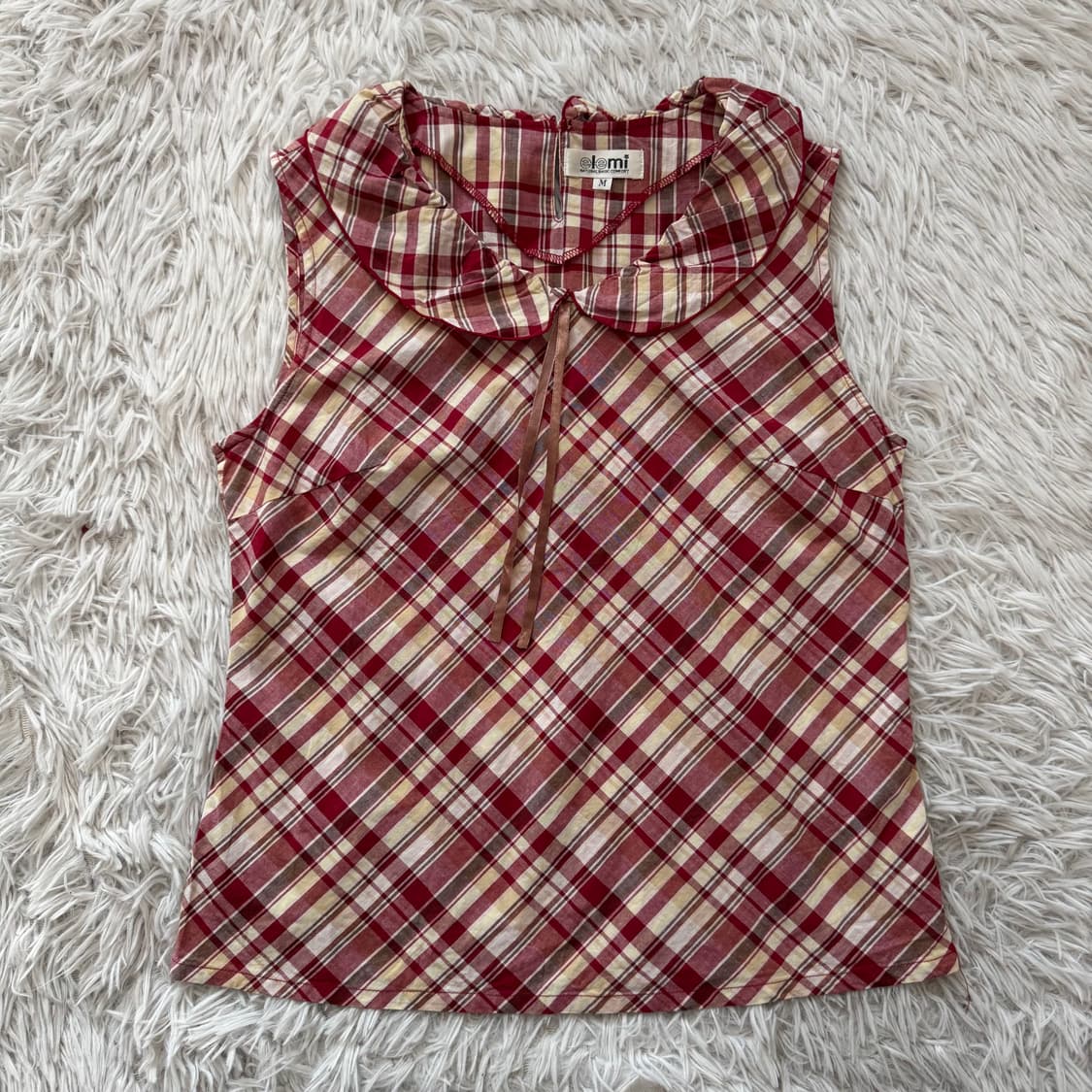 ELEMI 일본빈티지 나시 빈티지나시 모리걸 노드 y2k민소매티 M 38 상품이미지2