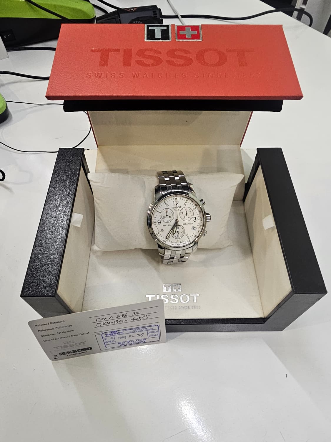 티쏘 prc200 크로노크래프 쿼츠 상품이미지2