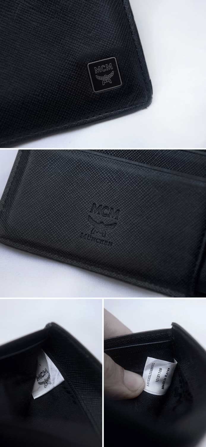 MCM 사피아노 메탈 로고 뷰포켓 6cc 반지갑 상품이미지10