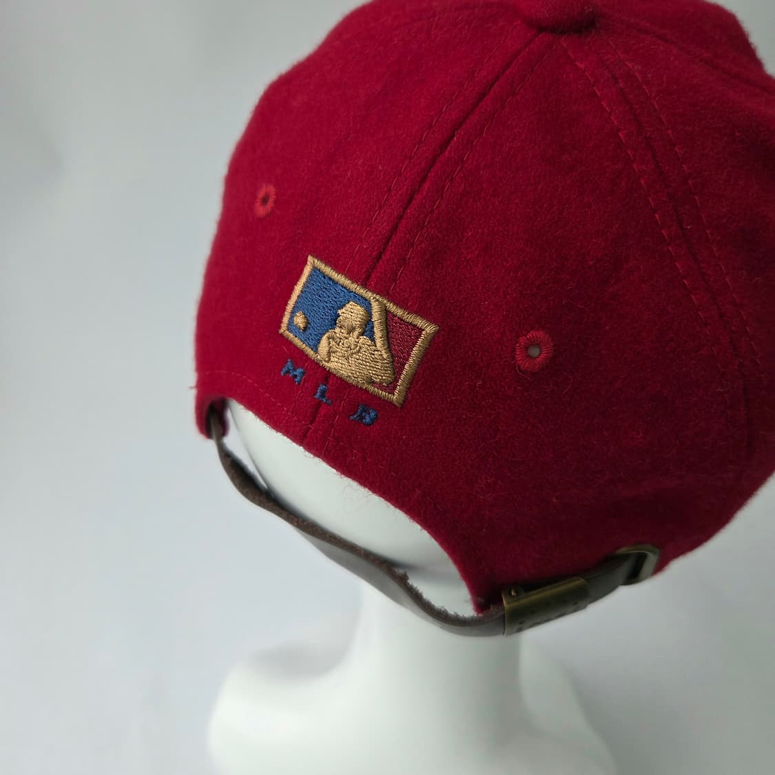 MLB 자수 로고 울 캡  뉴에라 상품이미지5