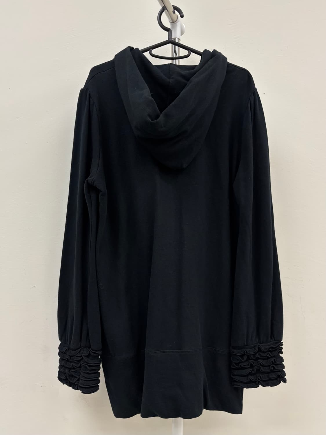 빈티지 블랙 투웨이 후드 집업 상품이미지9