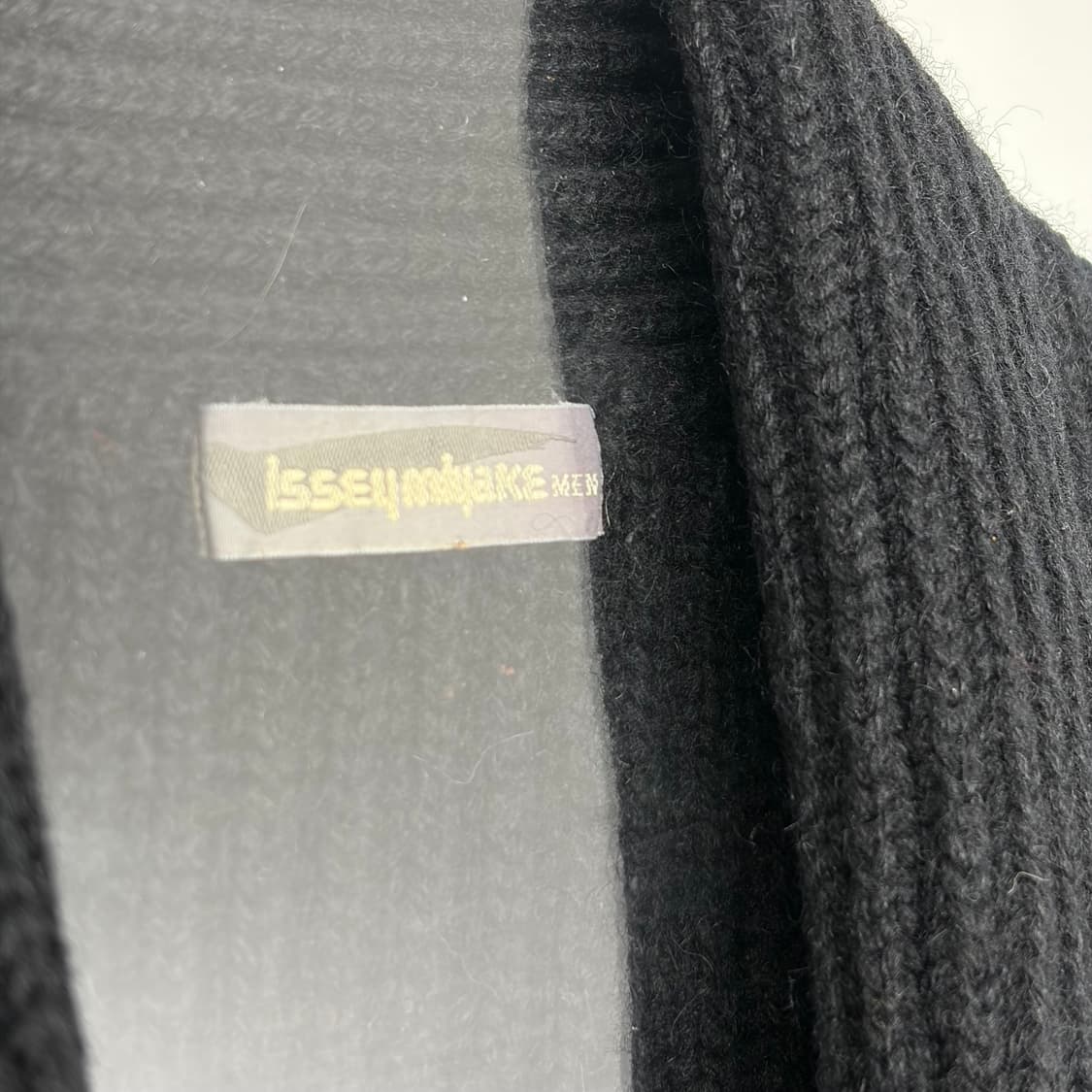 80s 이세이미야케 패턴 니트 가디건 상품이미지2