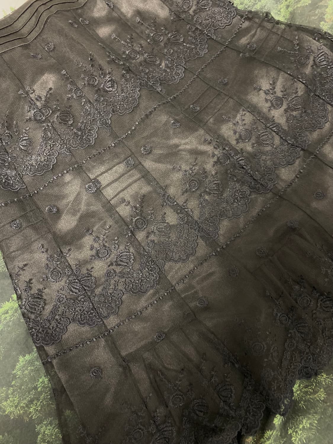 고스깔🖤 빈티지 레이스 치마 상품이미지2